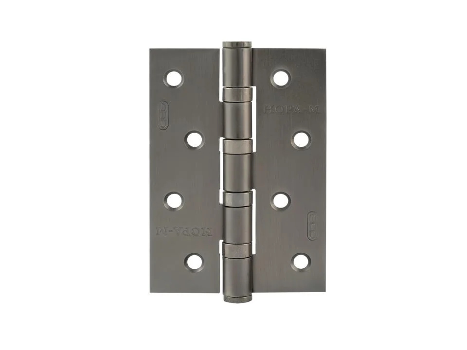 Петли НОРА-М универсальные 4"-4ВВ FHP-ECO графит 100х70х2,5 (2шт)