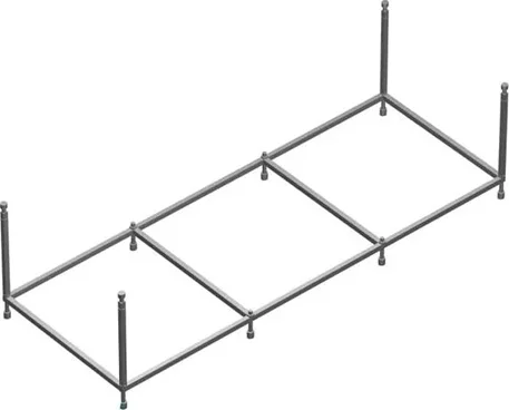 Ванна акриловая ROCA EASY 150х70 (ZRU9302904) с монтажным набором (ZRU9302906) и фронтальной панелью (ZRU9302908)