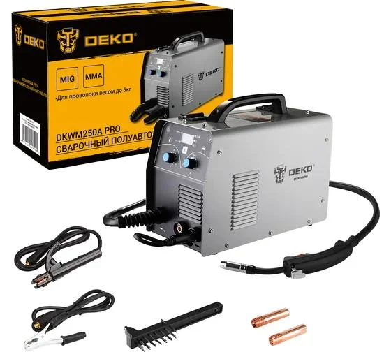 Сварочный полуавтомат MIG/MAG 250A DEKO DKWM250A PRO