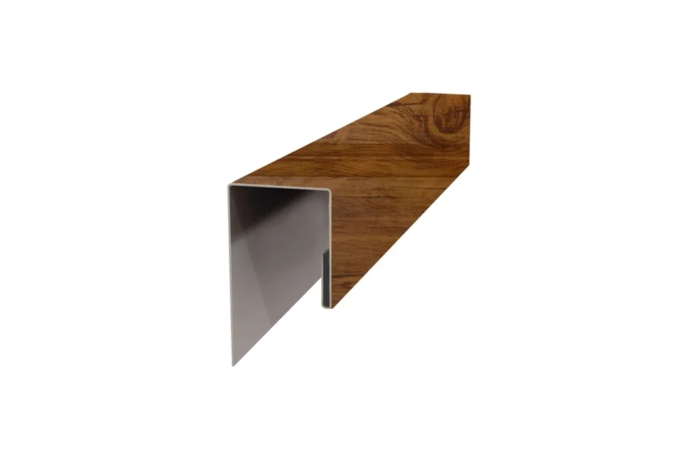 Планка J-профиль Woodstock Ecosteel Matt ** для М/сайдинга МП 25*30*3м.п.