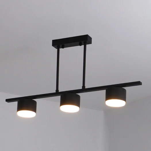 Люстра LAMPADA 3xGX53-600x80x290-BLACK-220-IP20