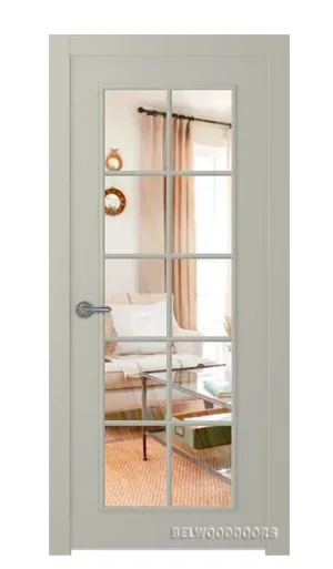 Дверь BELWOODDOORS "Ламира 1" стекло Прозрачное каленое 80 (21-9) smart core эмаль шелк