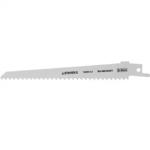 Полотно для сабельной пилы STAYER "PROFI" S611DF, Bi-Metall, дерево, дерево с гвоздями,металл, газобетон, пластик