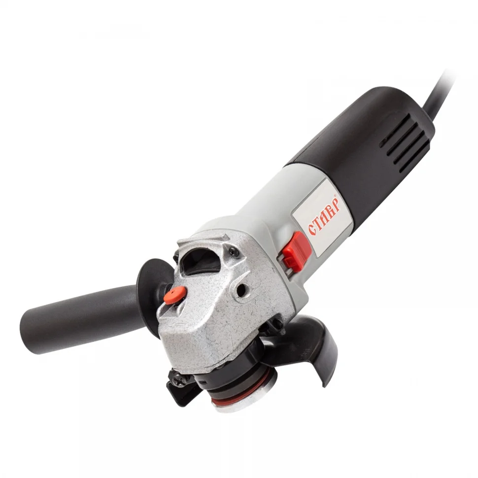 Шлифмашина угловая Ставр МШУ-115/750 М, 11000 об/мин, диаметр диска 115мм, посадка 22,2 мм(М14), дополнительная рукоятка
