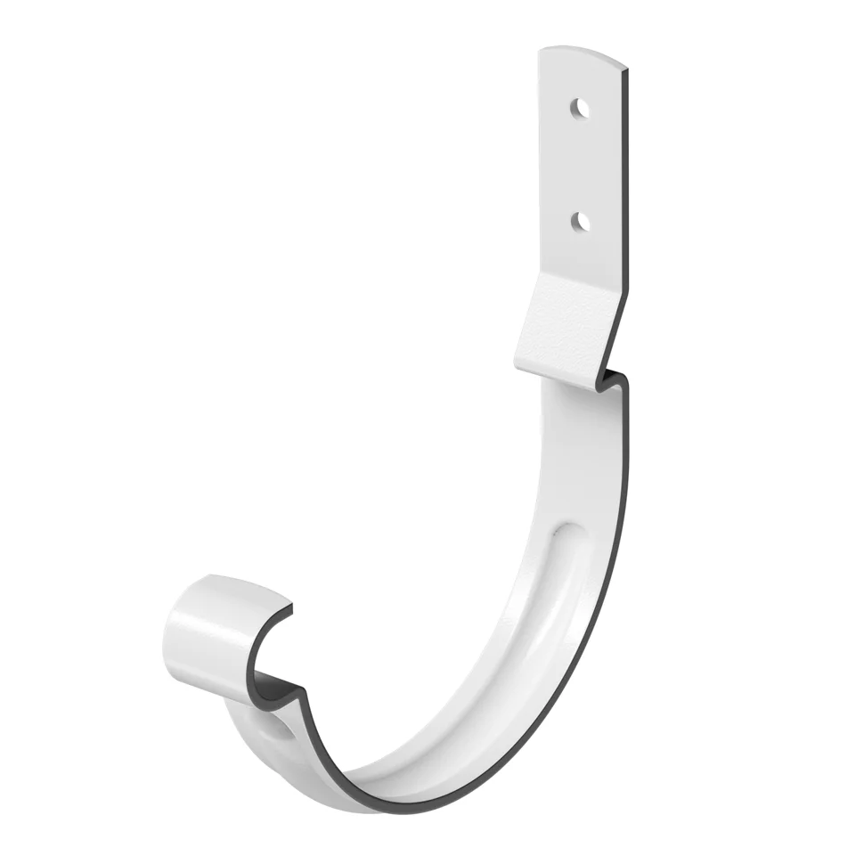 Крюк карнизный D&#246;cke STAL PREMIUM короткий D125 (гнутый) пломбир (RAL 9010)