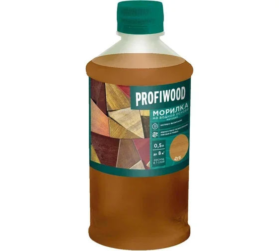 Морилка водная PROFIWOOD дуб 0,5 л