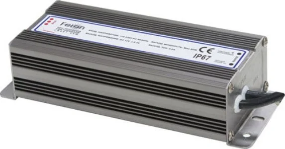 Трансформатор электронный для светодиодной ленты Feron IP67 100W 12V, LB007