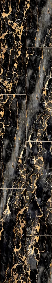 Панель ПВХ 0,25*2,7м фотопечать 9848 Peacock Marble Motion 8мм коллекция ULTRA marble