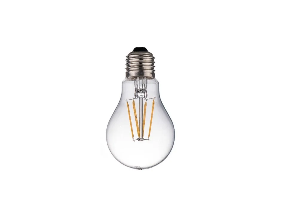 Лампа светодиодная 13W Е27 170-265V 4000K (белый) груша (A60) прозрачная филамент Фарлайт
