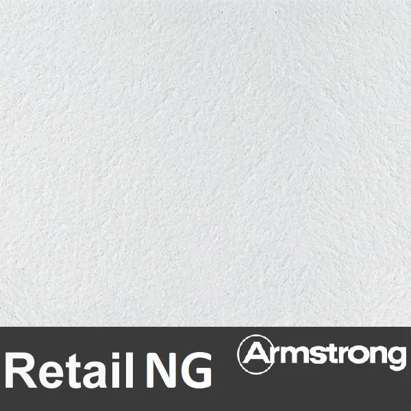 Плита потолочная ARMSTRONG RETAIL NG Board 600х600х12 мм (7,2 м2, 20 шт/упак) огнестойкая