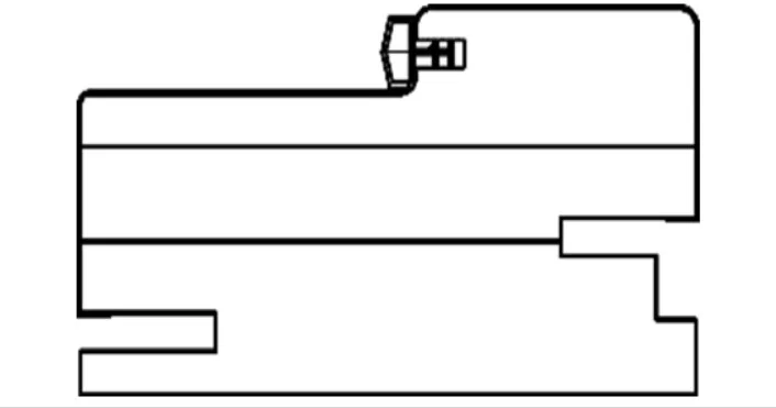 Стойка дверной коробки телескопическая UBERTURE TAMBURAT №1895 (1991-У) с уплотнителем дуб мадейра 41*78*2100мм (врезка под петли)