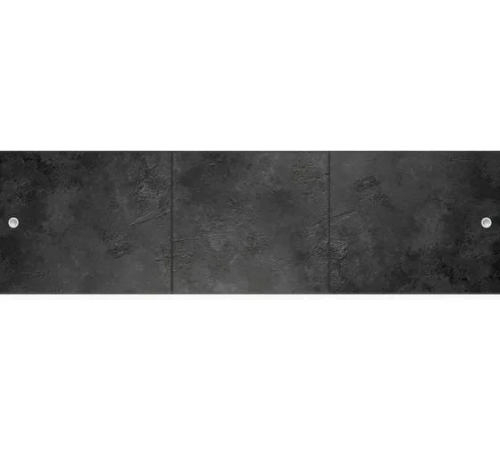 Экран для ванн 1,68 м "МЕТАКАМ", Монолит-М, Камень черный