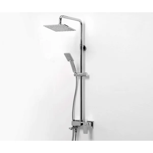Система душевая WasserKRAFT A17701, со смесителем, хром