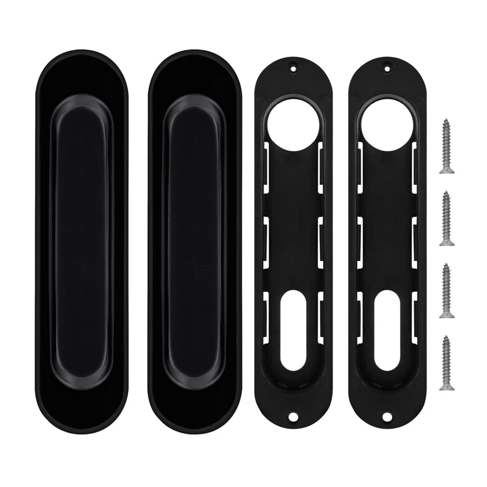Ручки PUNTO для раздвижных дверей Soft LINE SL-010 BL черный