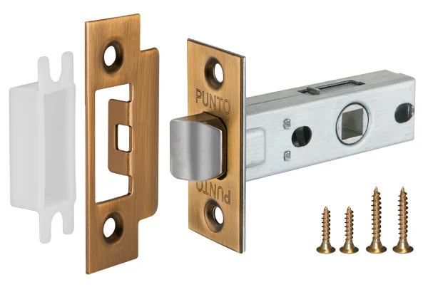 Защелка дверная PUNTO L45-8 CF кофе
