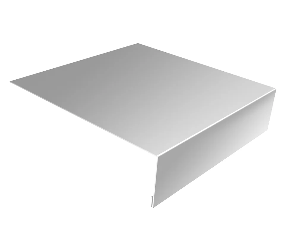 Планка лобовая Полиэстер RAL ** для софита 190*50*2м.п.