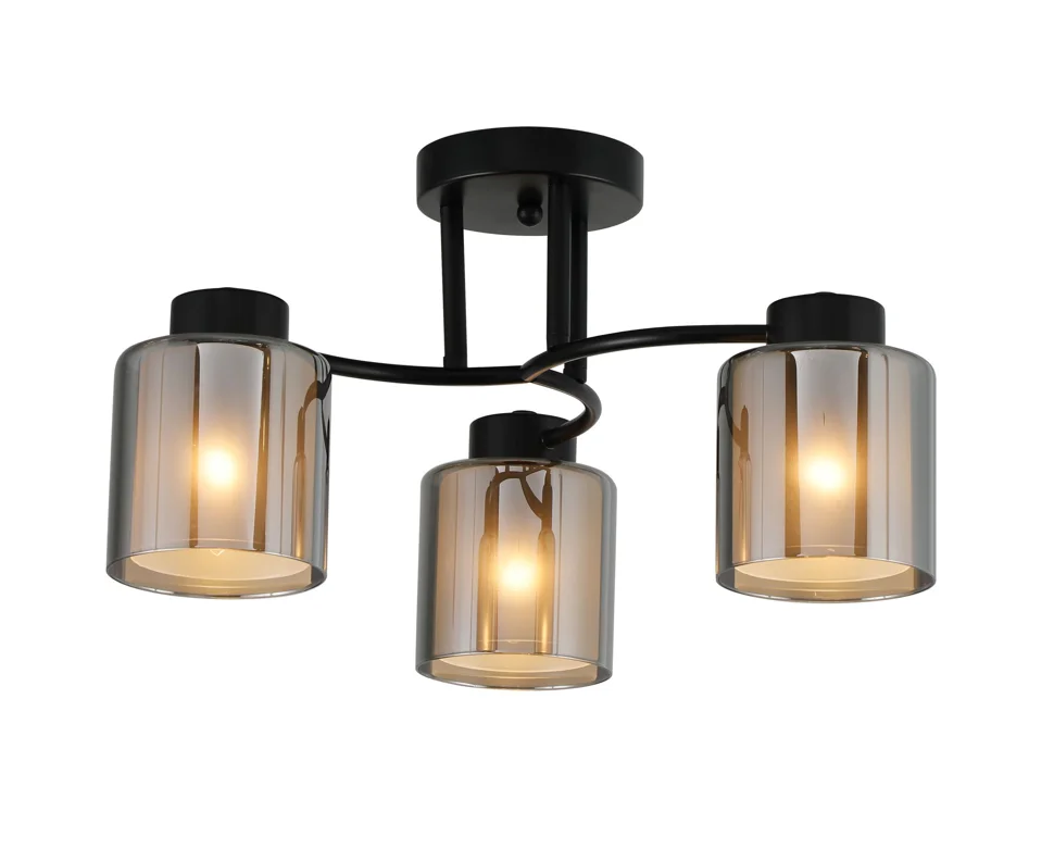 Люстра Freddo 4575-3 BK, 3xE27/40W (45*45*24)