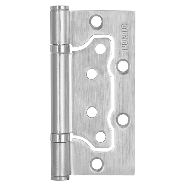 Петля накладная "БАБОЧКА" PUNTO IN4200W-HD SC 200-2B/HD 100x2,5 матовый хром (2шт.)