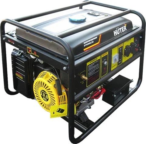 Генератор бензиновый HUTER DY6500LXG (1фазн., ном/макс мощность 5/5,5 кВт)