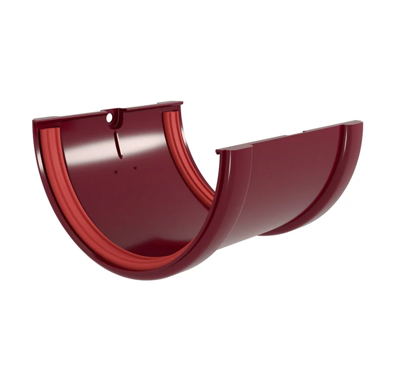 GL Соединитель желоба ПВХ Классика, бордо