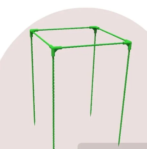 Кустодержатель садовый OPOKI 35 x 35 x 65 см