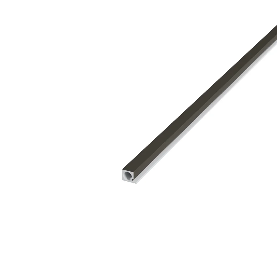 Элемент торцевой ARTIVA WPC 18х2900 мм, Серый Кварц левый, полимерно-древесный композит