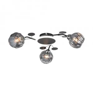Люстра 12230/3BK+CR GR LED