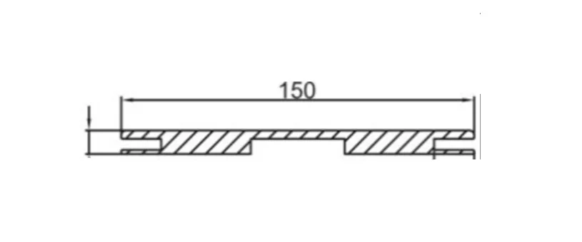 Добор ДВЕРИ ГУД IKS-2/IKS-3/Geometry/Toronto телескопический экошпон Бетон графит 150х2070