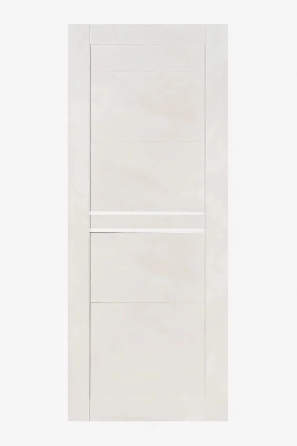 Дверь ТЕРРИ №106 Лофт Белый, частичное стекло 80, еврошпон