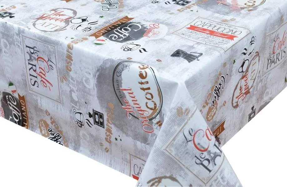 Клеенка ПВХ Jakline 071-1, на нетканой основе 1,4х20м. Dekorelle