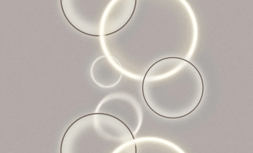 Обои New Age арт.NA9139-12 виниловые горячего тиснения на флизелиновой основе 1,06*10,05м Led декор