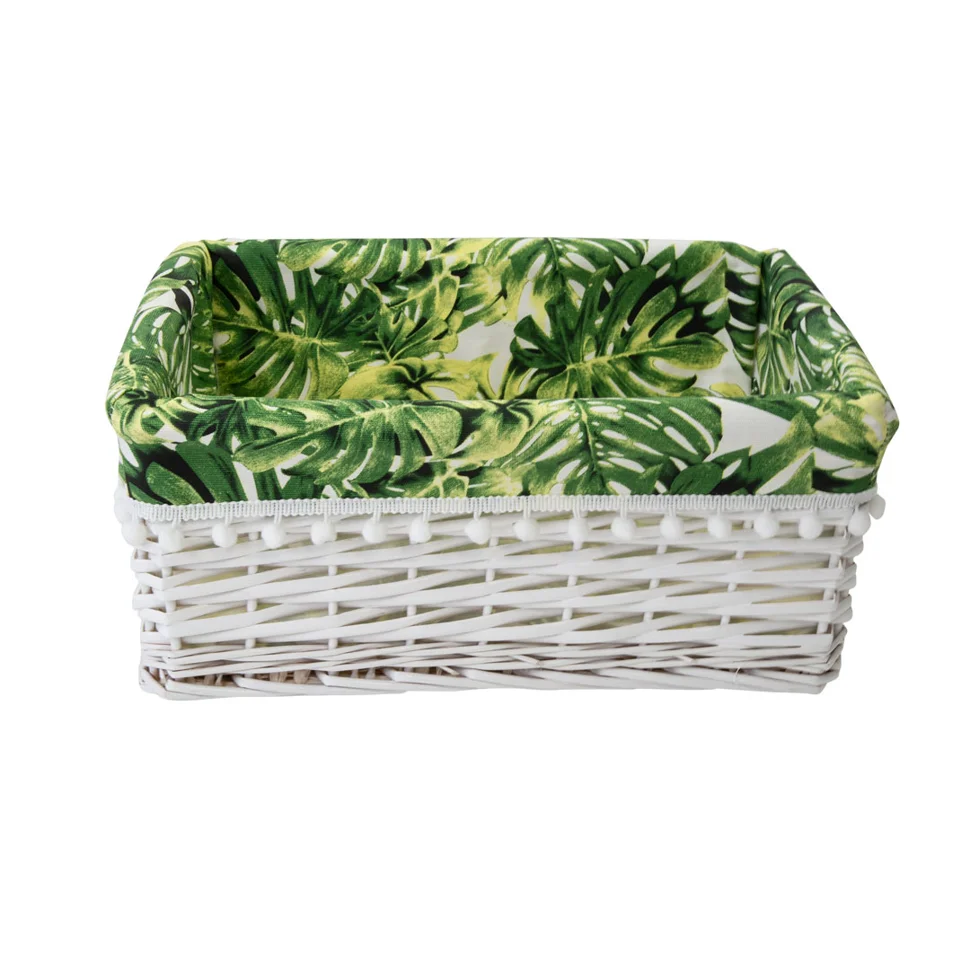 Корзина стеллажная "Tropics", Д400 Ш310 В170, белый