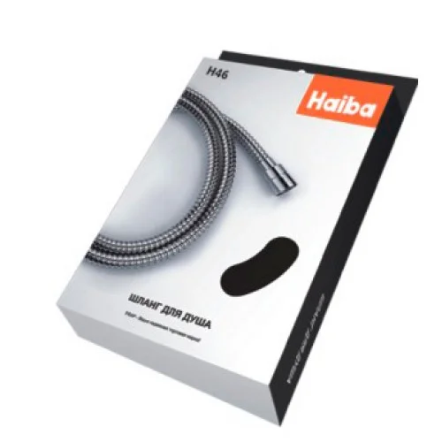 Шланг для душа HAIBA НВ46 имп (1/2") + имп (1/2"), 1,5м