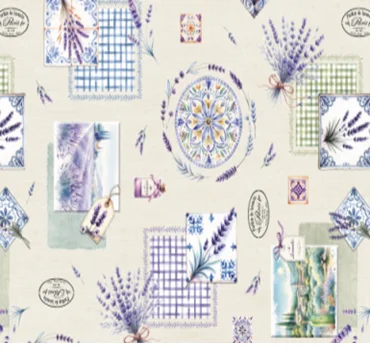 Клеенка ПВХ AMBER на тканевой основе 1,37х20м 83185