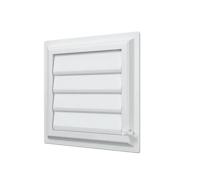 Решетка вентиляционная AIRVENT регулируемая жалюзи 281х281 пластик ERA