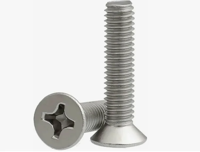 Винт М6х16 DIN 965 потай шлиц Ph,оцинк (уп 12шт) SteelRex