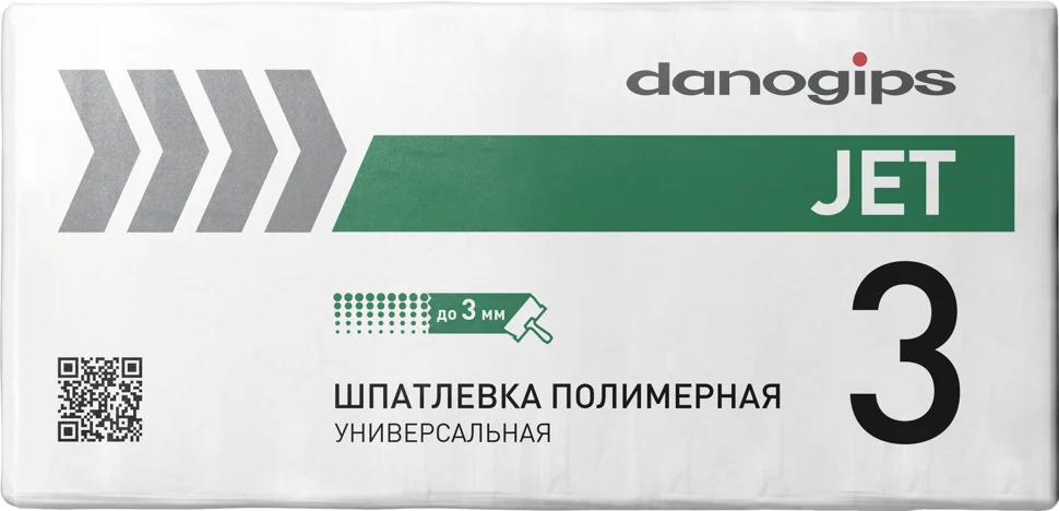 Шпаклевка полимерная DANOGIPS JET 3 универсальная 20 кг АКЦИЯ