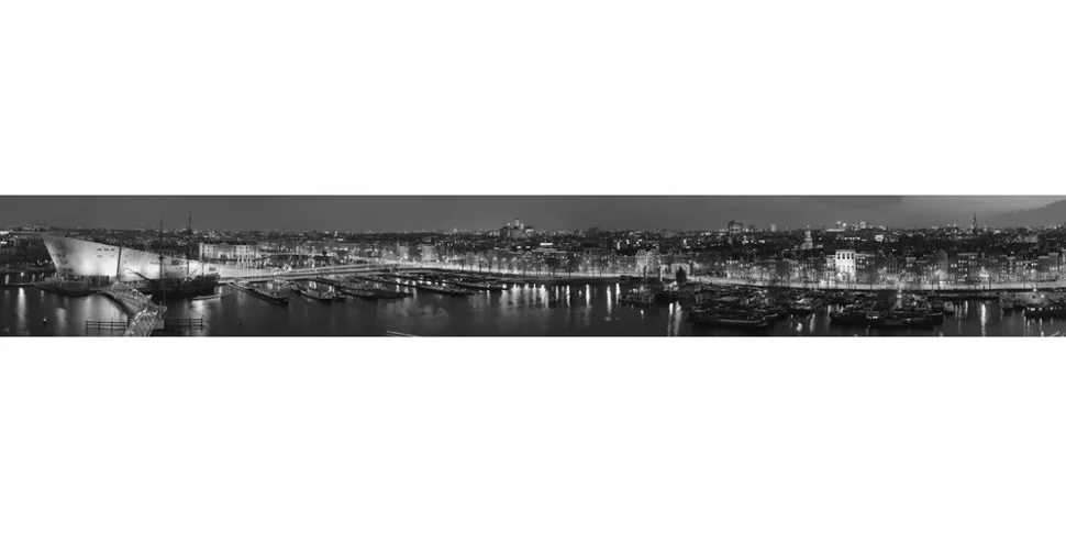 Плитка Ceramika Konskie Amsterdam Panorama панно стекл. 20x50 (3шт)
