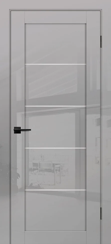 Дверь PROFILO PORTE G-15 стекло сатинат, агат глянец 70