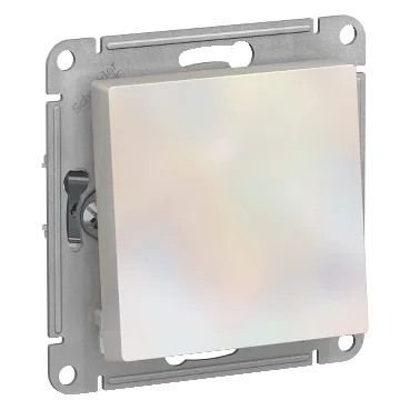 Механизм переключателя проходного 1-кл. СП AtlasDesign 10А IP20 (сх. 6) 10AX жемчуж. Schneider Electric ATN000461