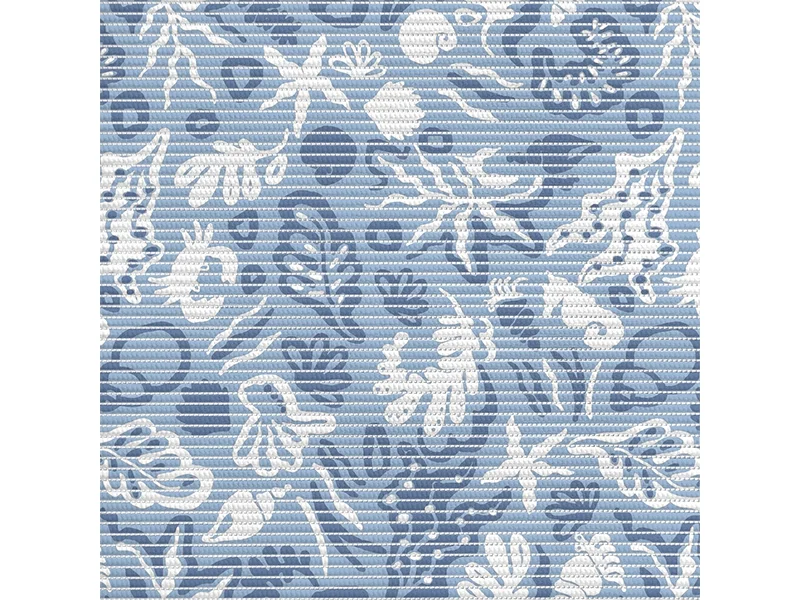Коврик из вспененного ПВХ "STANDART" 0,65х15м V37-blue