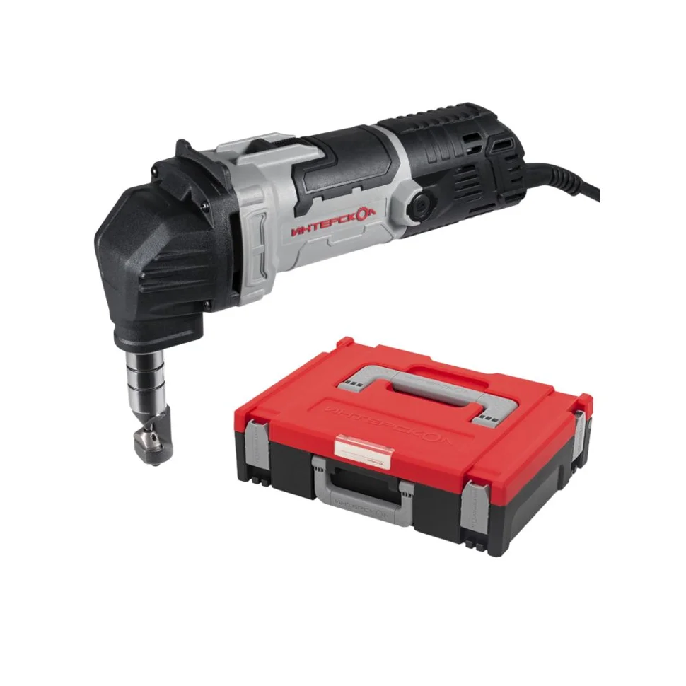 Ножницы ИНТЕРСКОЛ по металлу вырубные НВ-1,6/550, кейс МБ-100