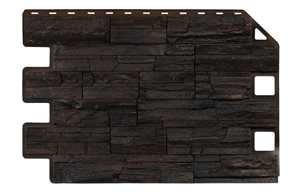 Панель фасадная Royal Stone Скалистый камень, цвет Монреаль 0,905*0,62 м (S=0.5611м2)
