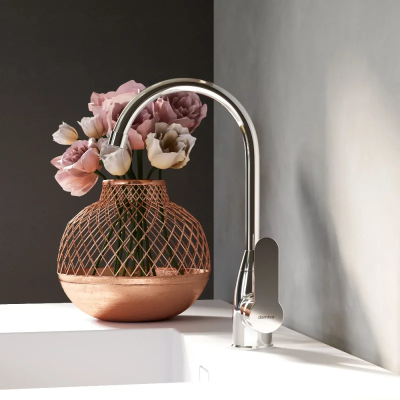 Смеситель Damixa Neptune DX408000000 полимерный для кухни, хром