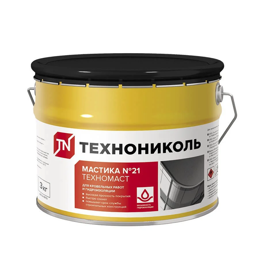 Мастика кровельная Техномаст (3 кг) №21