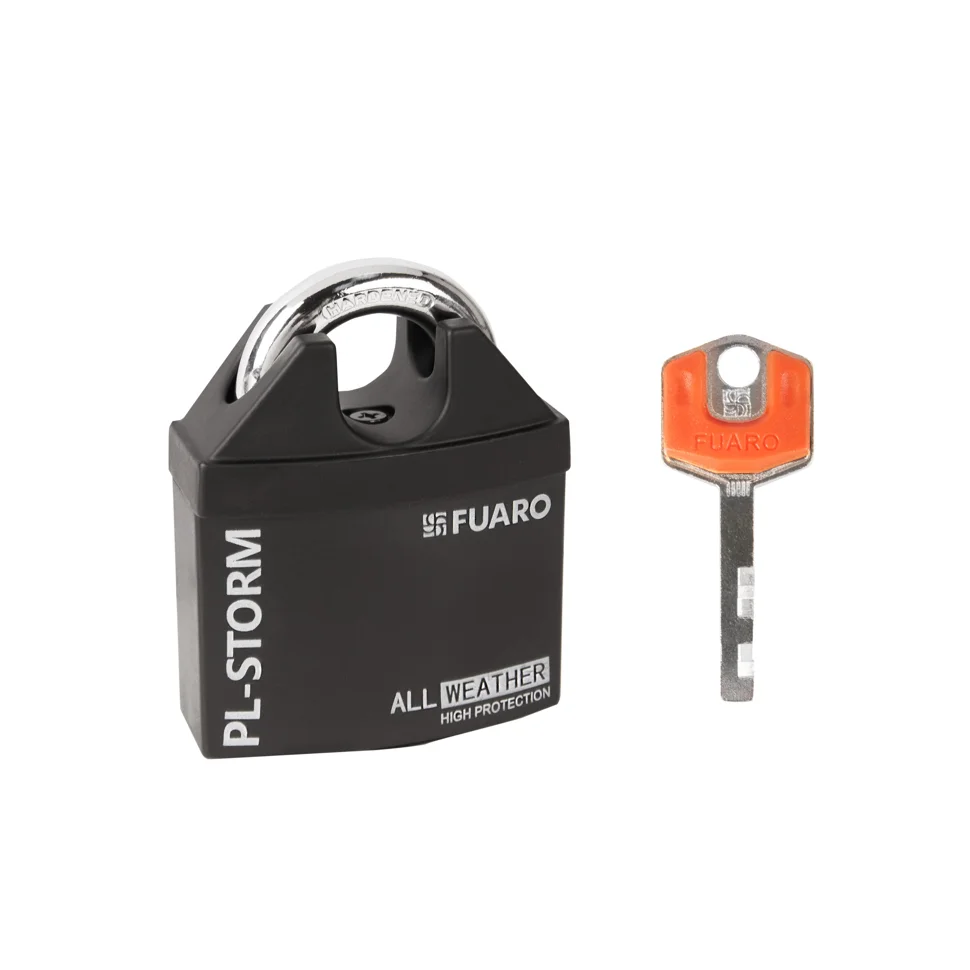 Замок навесной FUARO PL-STORM-3650 4 key (дисковый ключ)
