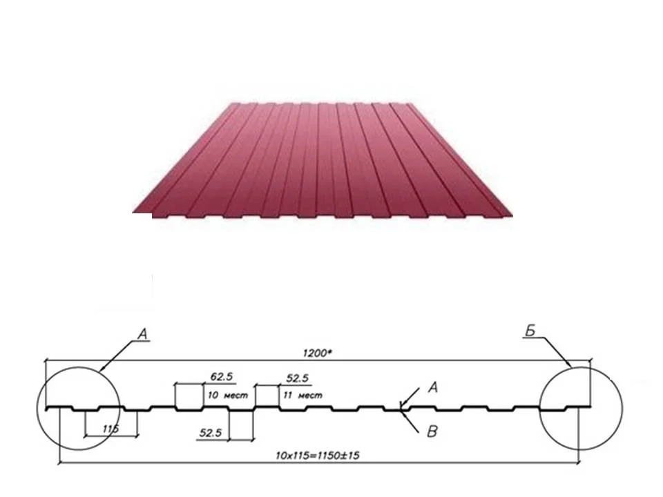 Профнастил С-8(Тип), 0.45 мм SteelArt ** Stynergy, 1.2 * м2