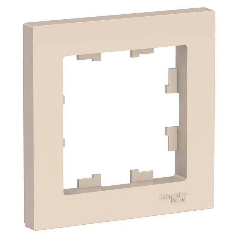 Рамка 1-местная AtlasDesign беж. Schneider Electric ATN000201