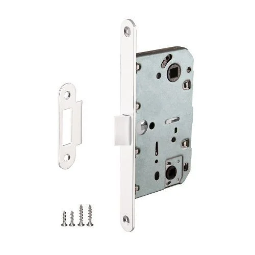 Защелка сантехническая с пластиковым язычком PUNTO PL96WC-50 WH белый