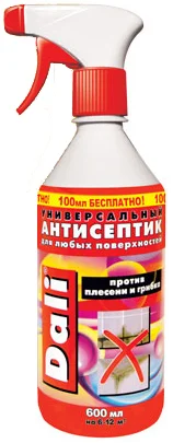 Антисептик против плесени и грибка универсальный DALI 0,6л (Т-ра перевозки не ниже 0 град)